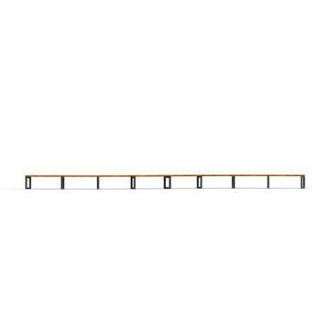 Metal bench without backrest 'IROKO_STF/20-02-26MDL'