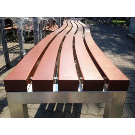 Metal bench without backrest 'IROKO_STF/20-02-26MDL'