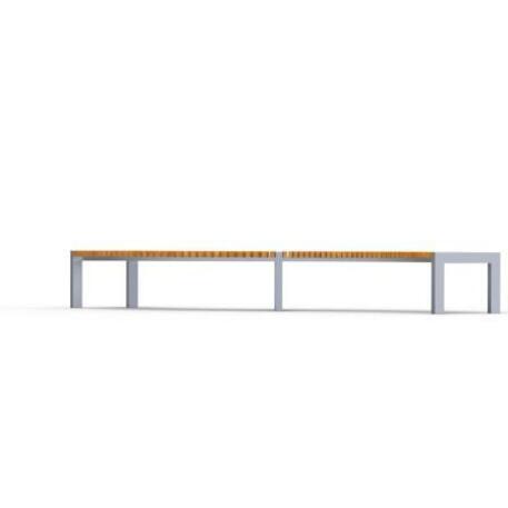 Metal bench without backrest 'IROKO_STF/20-02-15MDL'