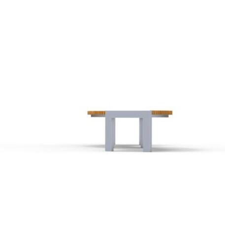 Metal bench without backrest 'IROKO_STF/20-02-15MDL'