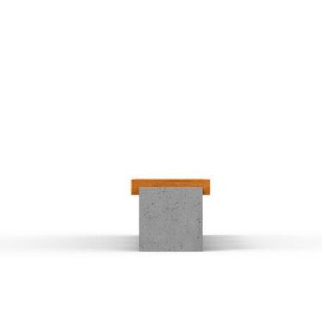 Betonbank ohne Rückenlehne 'IROKO_STF/18-02-19MDL'
