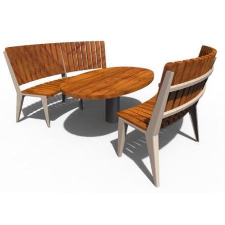 Metallbank + Tisch 'Picnic_IROKO_STF/22-04-24_01/MDL'