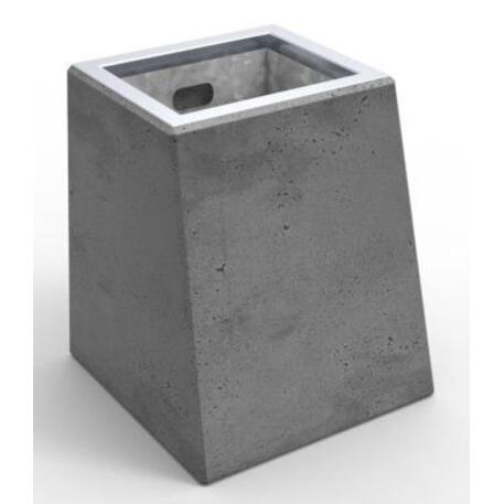 Concrete litter bin 70L 'STF/19-07-39/MDL'