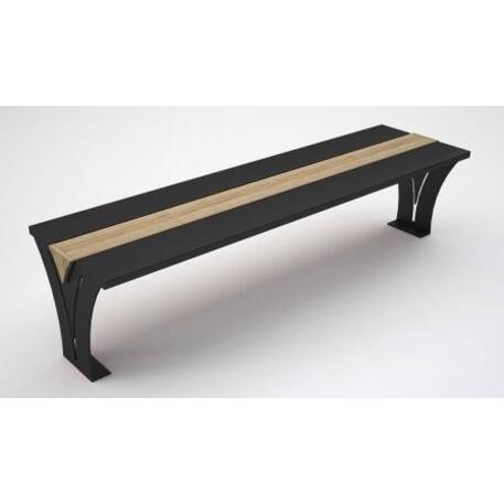 Metal bench 'Victor'
