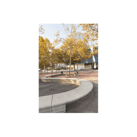 Parkbänke aus Beton 'Hebi'