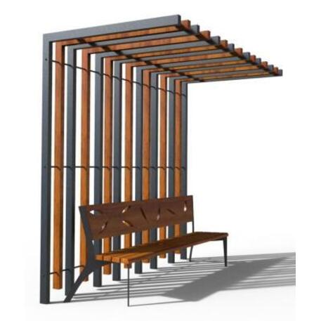 Außenpergola 'IROKO_STF/24-31-05/MDL'