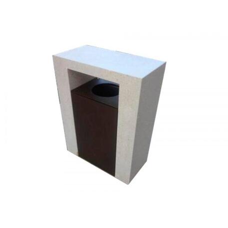 Concrete litter bin 'Lord / Pepper Bin 80L'