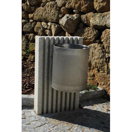 Concrete litter bin 'IK / Paper Bin 45L'