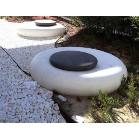 Betonbank 'Landscapes / Stone XL Ø2000mm'