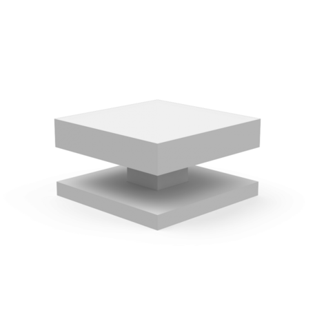 Betonbank 'Plano LED / Cubic 1000mm'