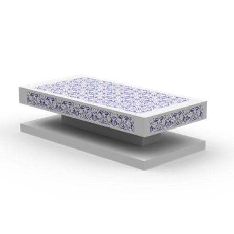 Betonbank 'Plano LED / Cubic 2000mm'