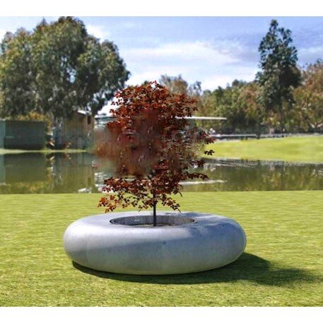 Pflanzkübel aus Beton 'Landscapes / Planter Ø2000mm'