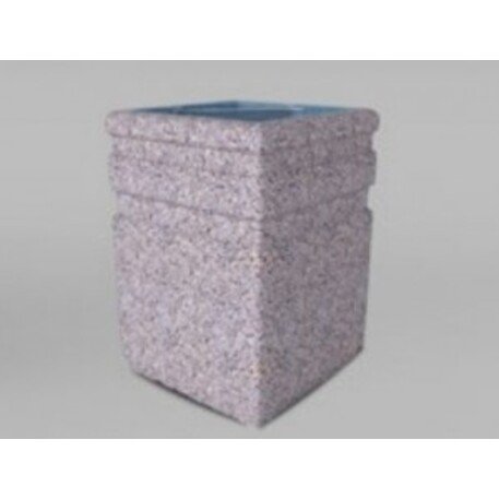 Abfallbehälter aus Beton '45x45xH/60cm / 40L'