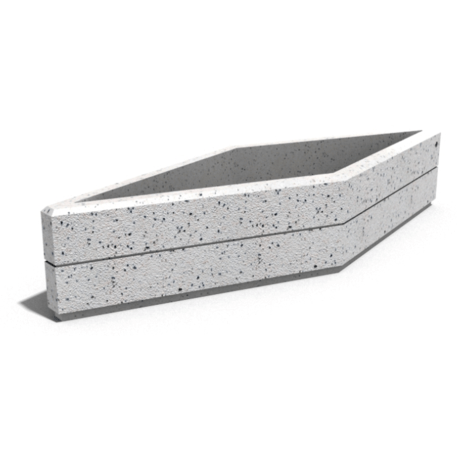 Concrete planter '240x80xH/45cm / BS-231'
