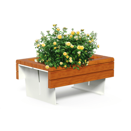 Blumentopf aus Metall 'G516 / 95x65xH/45cm'