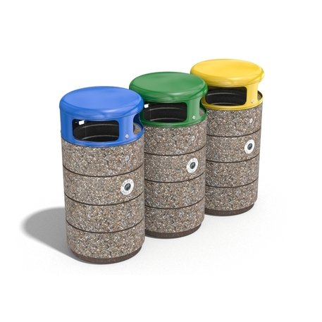 Betonaußenbehälter für Sortier 'BS-235R_3x30L'