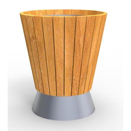 Blumentopf aus Metall 'STF/20-15-14MDL'