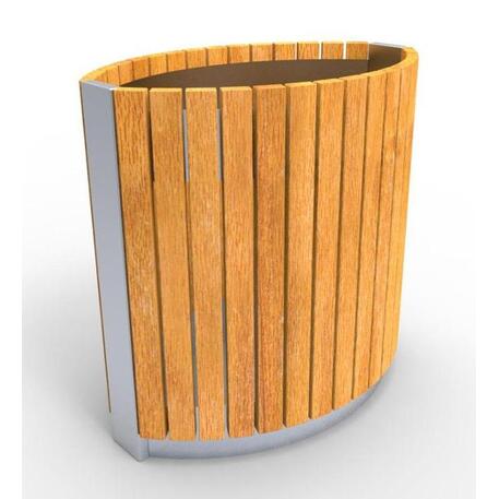 Blumentopf aus Metall 'STF/20-15-13MDL'