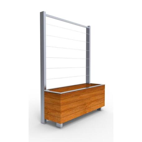 Blumentopf aus Metall 'STF/20-15-10MDL'