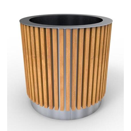Blumentopf aus Metall 'STF/19-15-14_01MDL'