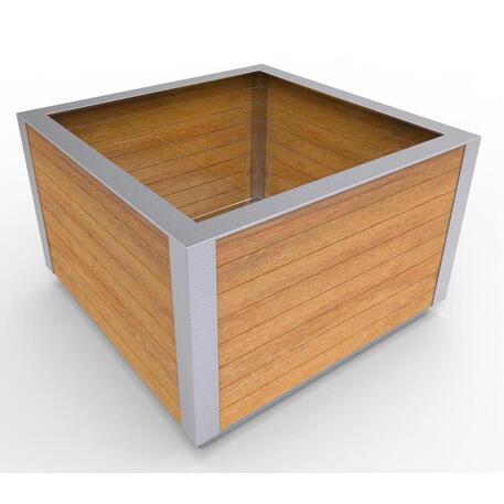 Blumentopf aus Metall 'STF/19-15-10MDL'