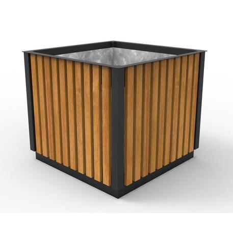 Blumentopf aus Metall 'STF/19-15-07MDL'