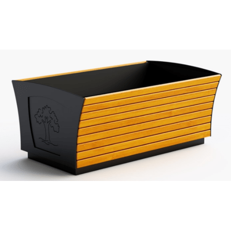 Blumentopf aus Metall 'Sekwana / 153x96x68cm'