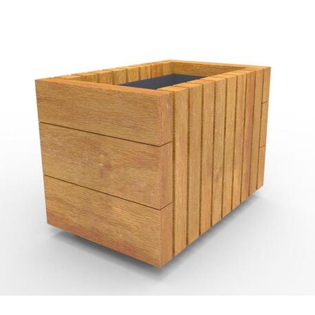 Blumentopf aus Metall 'STF/21-15-06MDL'