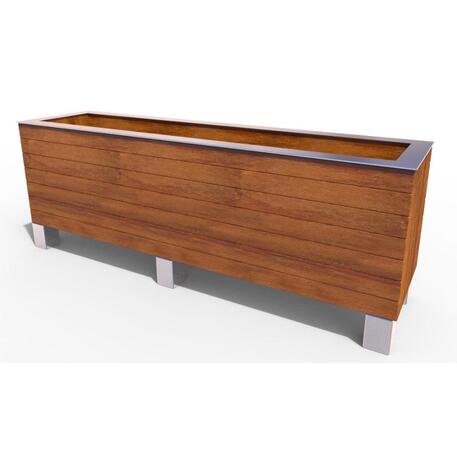 Blumentopf aus Metall 'IROKO_STF/04-15-02/MDL'