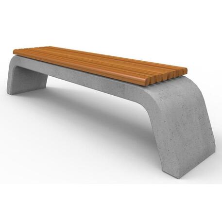 Betonbank ohne Rückenlehne 'IROKO_STF/20-02-05MDL'