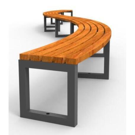Metal bench without backrest 'IROKO_STF/20-02-26MDL'