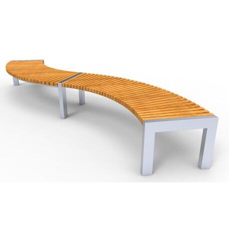 Metal bench without backrest 'IROKO_STF/20-02-15MDL'