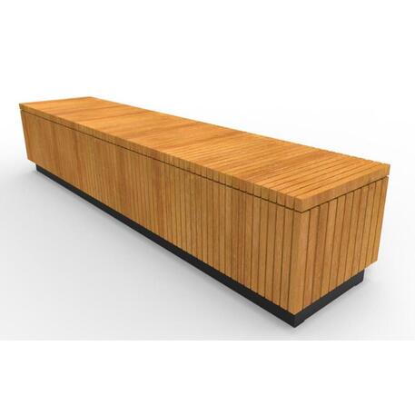 Metal bench without backrest 'IROKO_STF/19-02-72/MDL'